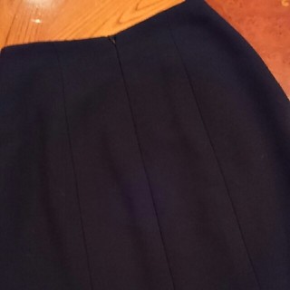 シャネル(CHANEL)のシャネルのツイード黒スカート(ミニスカート)