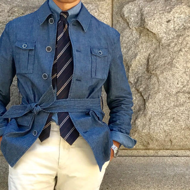 BOGLIOLI - 即完売! ラルディーニ サファリジャケット 46 lardini