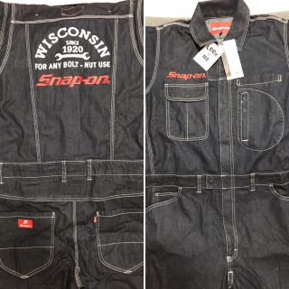 新品未使用】snapon オーバーオール スナップオン ツナギ デニムの通販 ...