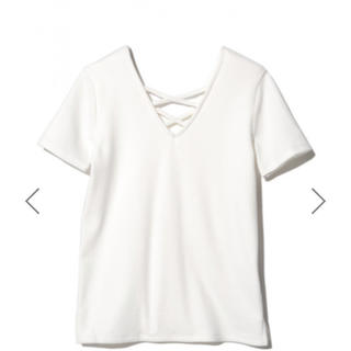 グレイル(GRL)のホワイトTシャツ(Tシャツ(半袖/袖なし))