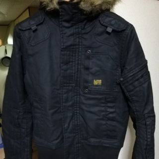 ジースター(G-STAR RAW)のG-STAR RAW  N -2B ミリタリー M 黒(ミリタリージャケット)