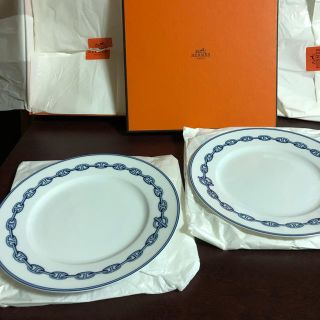 エルメス(Hermes)のエルメス プレート皿（2枚セット）箱付き(食器)