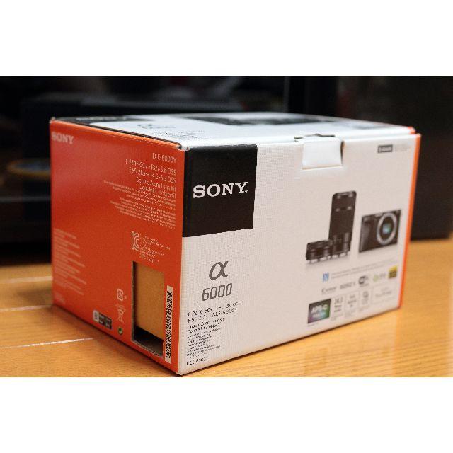 SONY a6000 ダブルズームキット　ILCE-6000Yカメラ