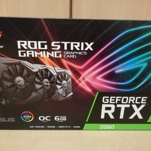 ROG-STRIX-RTX2060-O6G-GAMINGPCパーツ