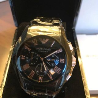 エンポリオアルマーニ(Emporio Armani)の新品　未使用　EMPORIO ARMANI CERAMICA AR1410(腕時計(アナログ))