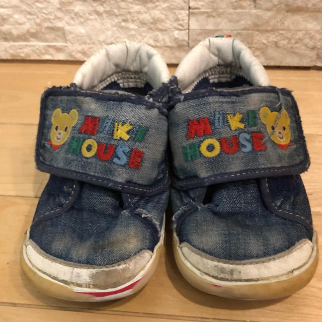 mikihouse(ミキハウス)のミキハウス  14cm  シューズ   キッズ/ベビー/マタニティのベビー靴/シューズ(~14cm)(スニーカー)の商品写真