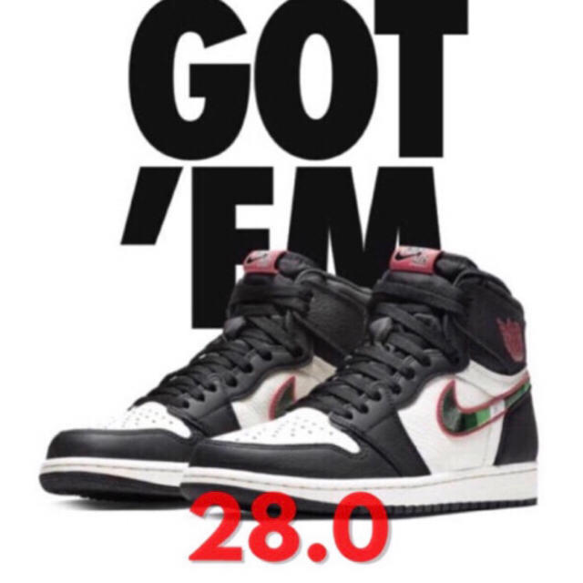 送込28‼︎ NIKE AIR JORDAN 1 グラデーション