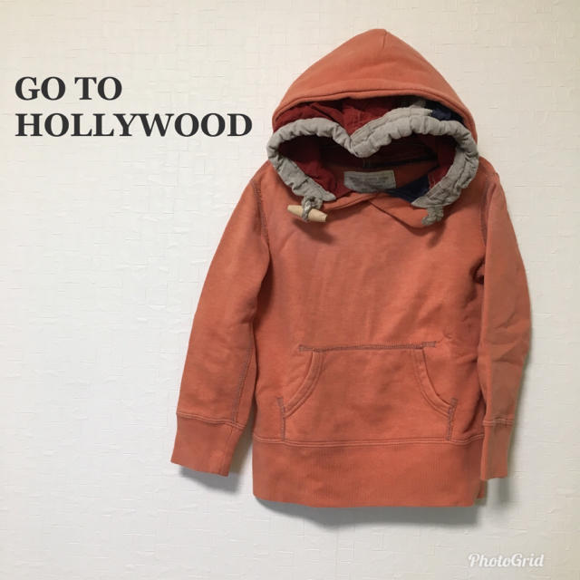 GO TO HOLLYWOOD(ゴートゥーハリウッド)のゴートゥーハリウッド 110 パーカー トレーナー スウェット キッズ/ベビー/マタニティのキッズ服男の子用(90cm~)(Tシャツ/カットソー)の商品写真
