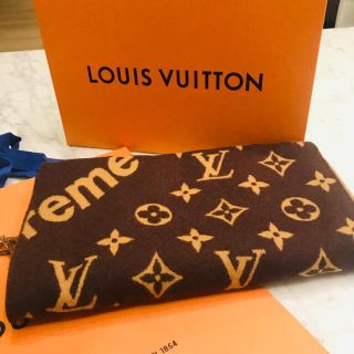 ルイヴィトン(LOUIS VUITTON)の［新品未開封］希少シュプリーム×ヴィトンコラボマフラー(マフラー)