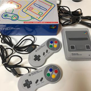 スーパーファミコン(スーパーファミコン)のスーパーファミコンクラシックミニ　中古(家庭用ゲーム機本体)