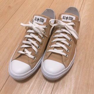 コンバース(CONVERSE)の【美品】CONVERSE★ベージュ(スニーカー)