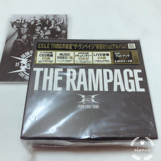 THE RAMPAGE アルバム 初回限定盤ポップス/ロック(邦楽)