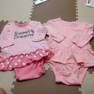 ベビーギャップ(babyGAP)の長袖ロンパース♡70(ロンパース)