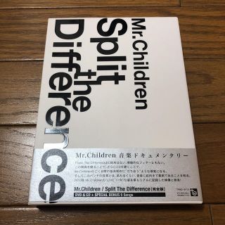 Mr.Children Split the Difference DVD(ミュージック)