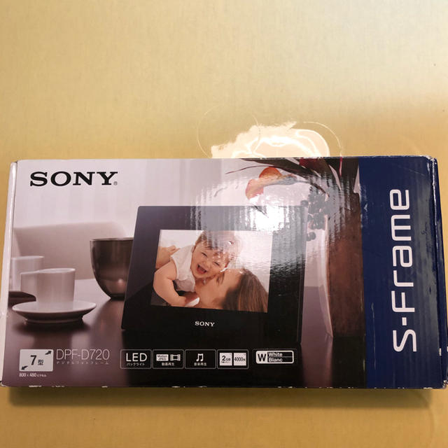 SONY(ソニー)の新品・未使用・SONYデジタルフォトフレーム7型 インテリア/住まい/日用品のインテリア小物(フォトフレーム)の商品写真