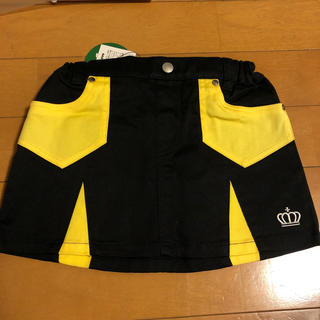 ベビードール(BABYDOLL)の☆新品未使用☆ベビードール スカート 黒 黄色 100(スカート)