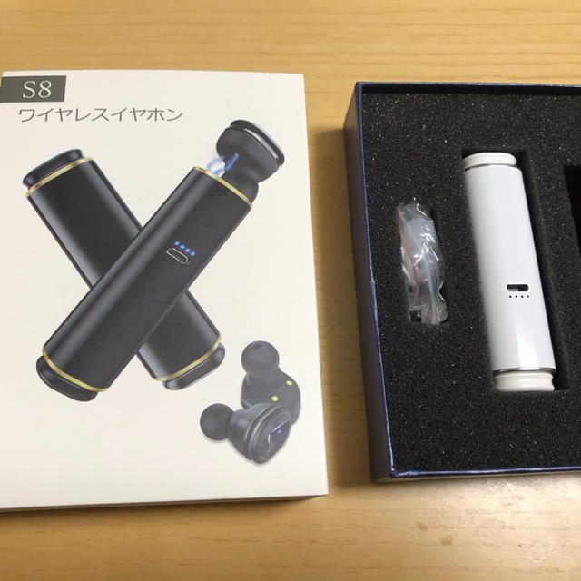 Bluetooth ワイヤレスイヤホン スマホ/家電/カメラのオーディオ機器(ヘッドフォン/イヤフォン)の商品写真