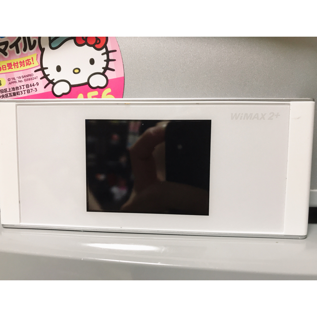 au(エーユー)のwimax2+ スマホ/家電/カメラのスマホアクセサリー(その他)の商品写真