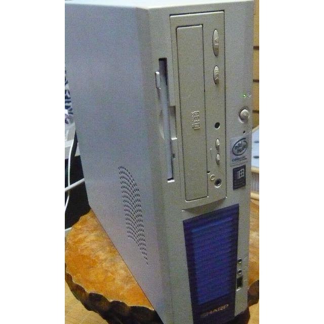 SHARP(シャープ)のPC-SJ105L　シャープ　HDD無し　ディスプレイ付き スマホ/家電/カメラのPC/タブレット(デスクトップ型PC)の商品写真