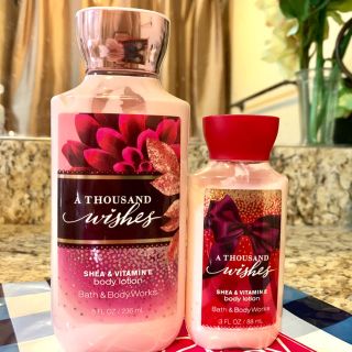 バスアンドボディーワークス(Bath & Body Works)のA THOUSAND WISHES ボディローション2点セット(ボディローション/ミルク)