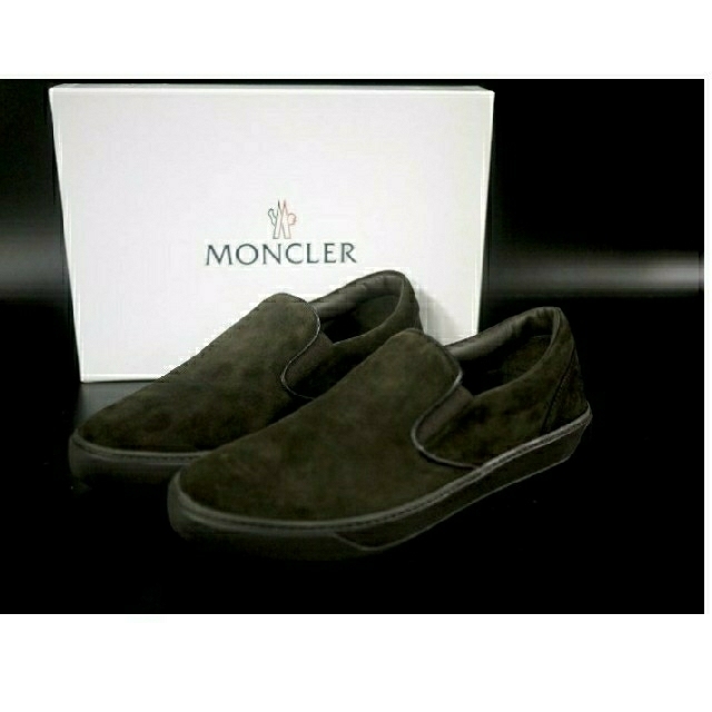 moncler モンクレール モカシン レザー スエード ローファー-