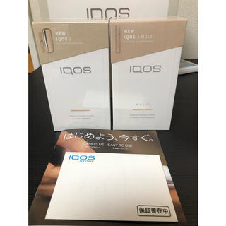 アイコス(IQOS)のZAKA様専用　新品未開封　IQOS3+ IQOS3 MULTI  2セット(タバコグッズ)