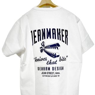 デンハム(DENHAM)のKNIFE EDGE TEE HCJ ビックシザースバックプリントTシャツ(Tシャツ/カットソー(半袖/袖なし))