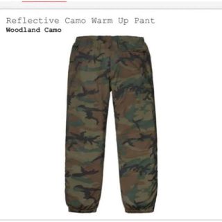 美品 Supreme Reflective Camo Pants M