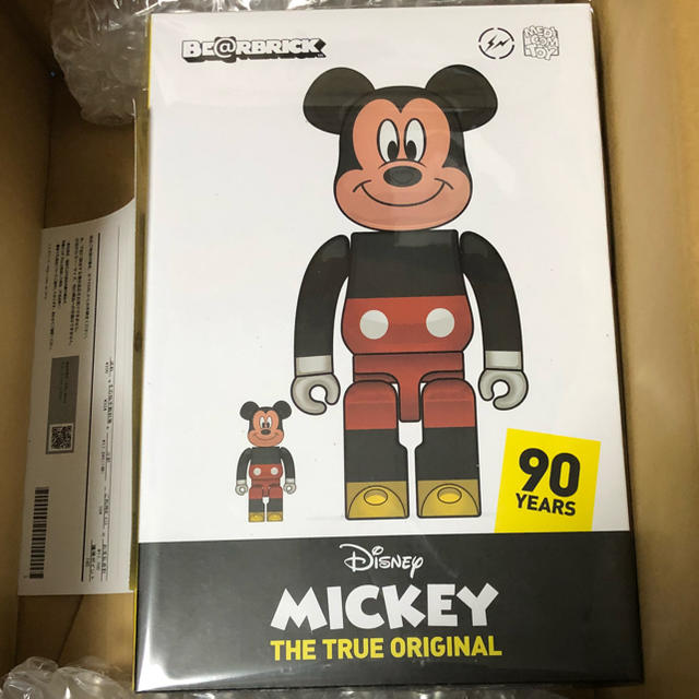 MEDICOM TOY(メディコムトイ)の即納 BE@RBRICK fragmentdesign MICKEY MOUSE エンタメ/ホビーのフィギュア(その他)の商品写真