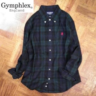 ジムフレックス(GYMPHLEX)のジムフレックス✨gymphlex ボタンダウン シャツ ネル素材 ビエラ起毛(シャツ/ブラウス(長袖/七分))