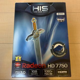 グラフィックボード GPU Radeon HD 7750(PCパーツ)