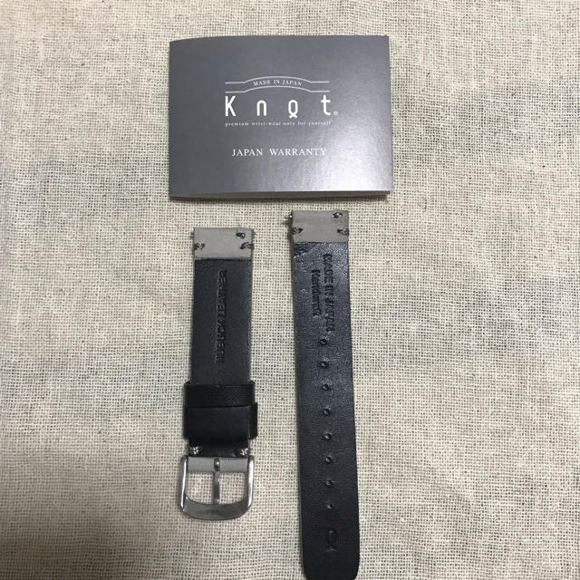 Knot/not(ノットノット)のknot☆レザーベルト レディースのファッション小物(腕時計)の商品写真