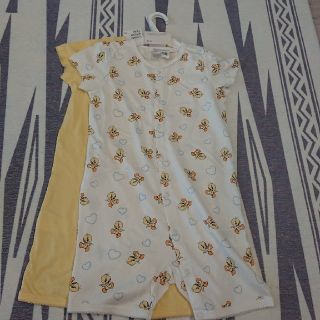 エイチアンドエム(H&M)のるんるん様専用☆H&M  ロンパース２Pセット ☆新品(下着)