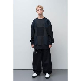 ラッドミュージシャン(LAD MUSICIAN)のLAD MUSICIAN 17ss ビッグスウェット 44サイズ(スウェット)