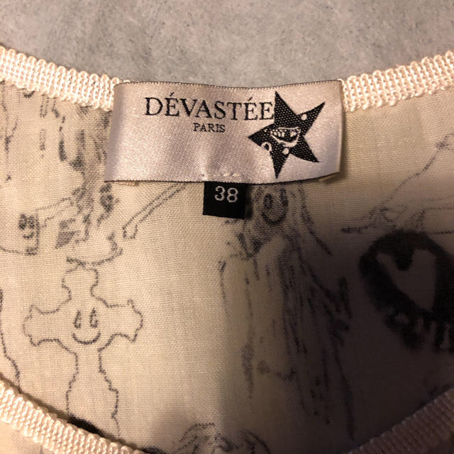 DÉVASTÉE(デバステ)のデバステ　カットソー レディースのトップス(カットソー(半袖/袖なし))の商品写真