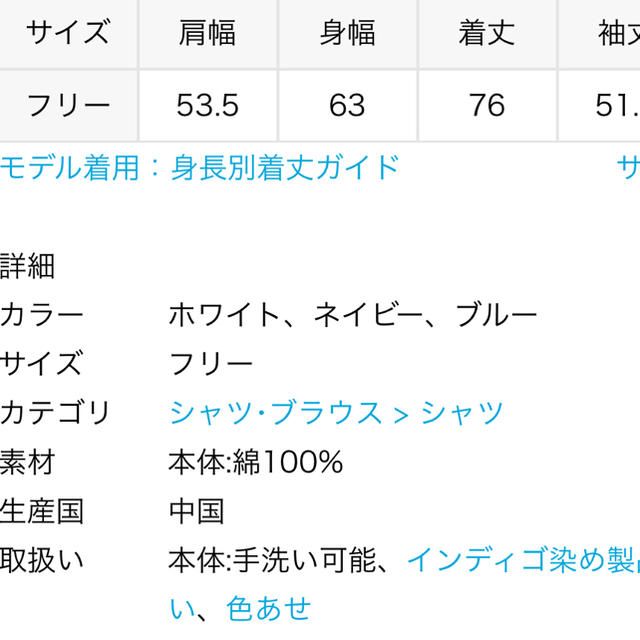 FRAMeWORK ダンガリーシャツ ブルー 3