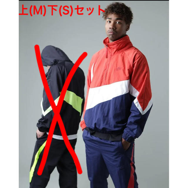 NIKE - NIKE AS M NSW JKT ANRK ナイキ アノラック アトモス限定の通販