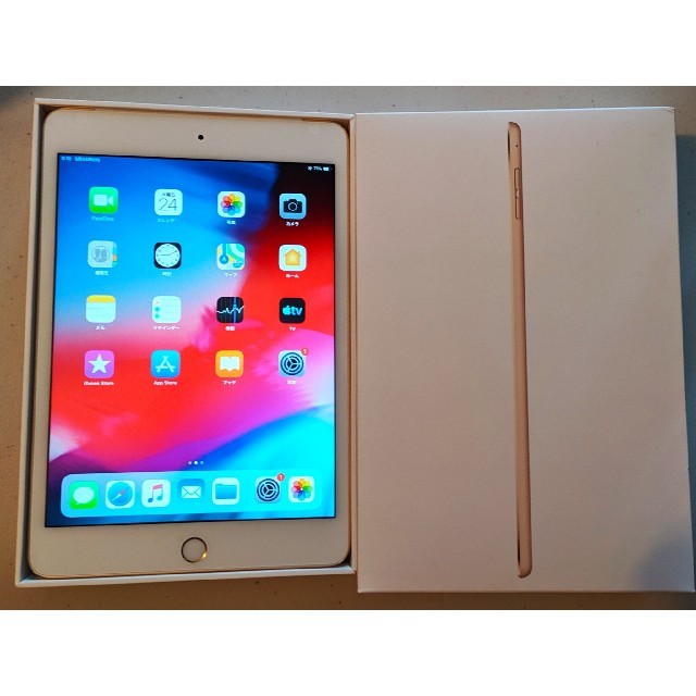 iPad mini 4 128GB SIMフリー GOLDスマホ/家電/カメラ