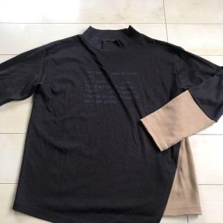 コムサメン(COMME CA MEN)のベータメン ハイネックカットソー サンプル品(Tシャツ/カットソー(七分/長袖))