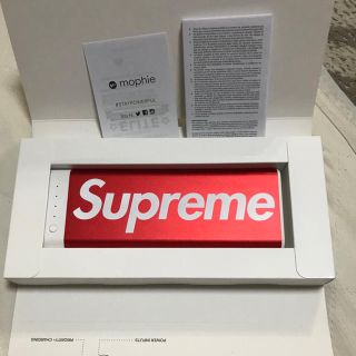 シュプリーム(Supreme)のシュプリームモバイルバッテリー20K(バッテリー/充電器)