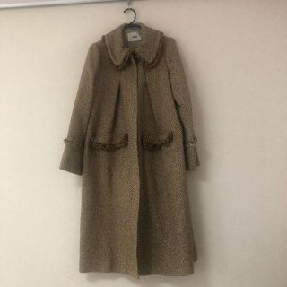 ファーファー(fur fur)のFURFUR レディツイードコート(ロングコート)