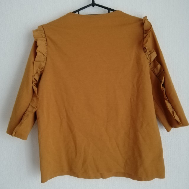 ZARA(ザラ)のZARA　七分丈　カットソー　Tシャツ レディースのトップス(Tシャツ(長袖/七分))の商品写真