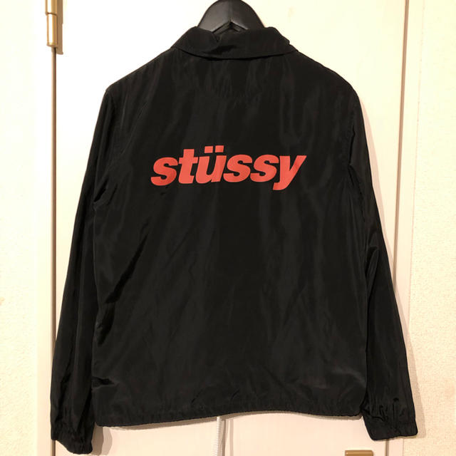 stussy コーチジャケット ステューシー Black レディース