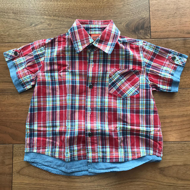 surl(シュール)のキッズ 半袖シャツ 120 キッズ/ベビー/マタニティのキッズ服男の子用(90cm~)(ブラウス)の商品写真