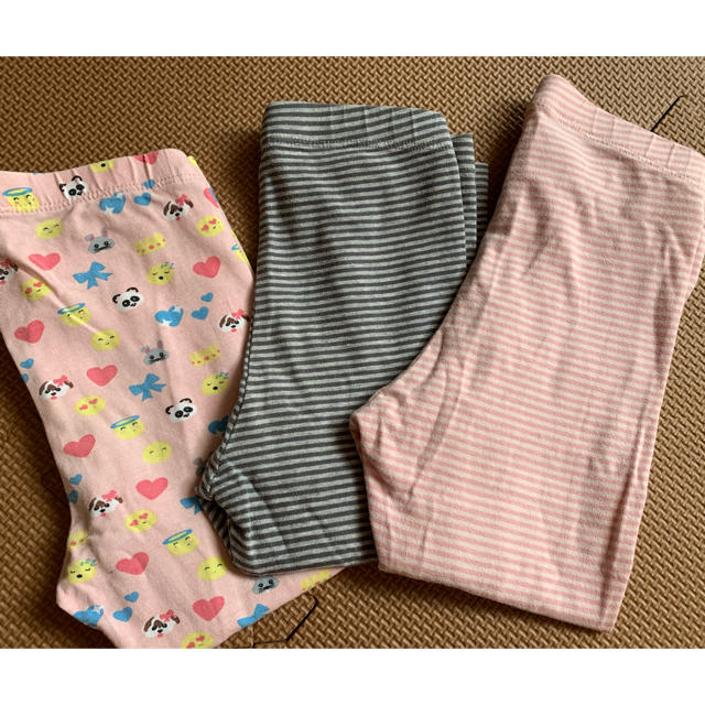 H&M(エイチアンドエム)のスパッツ86 まとめ売り キッズ/ベビー/マタニティのキッズ服女の子用(90cm~)(パンツ/スパッツ)の商品写真