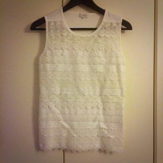 マッキントッシュフィロソフィー(MACKINTOSH PHILOSOPHY)のひろみさま専用♡レースノースリーブ♡(Tシャツ(半袖/袖なし))