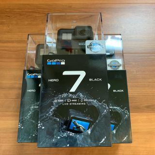 ゴープロ(GoPro)のGoPro HERO 7 BLACK 3台セット(ビデオカメラ)