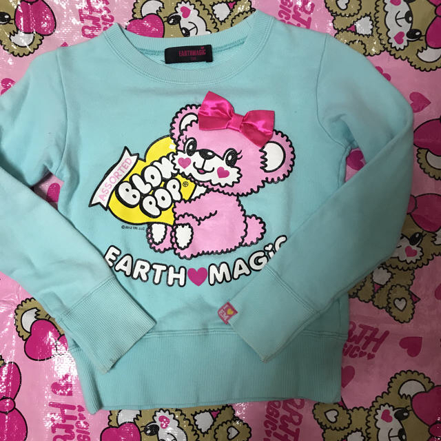 EARTHMAGIC(アースマジック)のアースマジック 130 キッズ/ベビー/マタニティのキッズ服女の子用(90cm~)(Tシャツ/カットソー)の商品写真