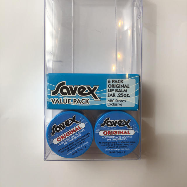 Savex(サベックス)のサベックス  リップ ジャータイプ 2個セット コスメ/美容のスキンケア/基礎化粧品(リップケア/リップクリーム)の商品写真