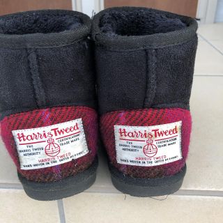 ハリスツイード(Harris Tweed)のハリスツイード  キッズ ムートンブーツ  21センチ(ブーツ)